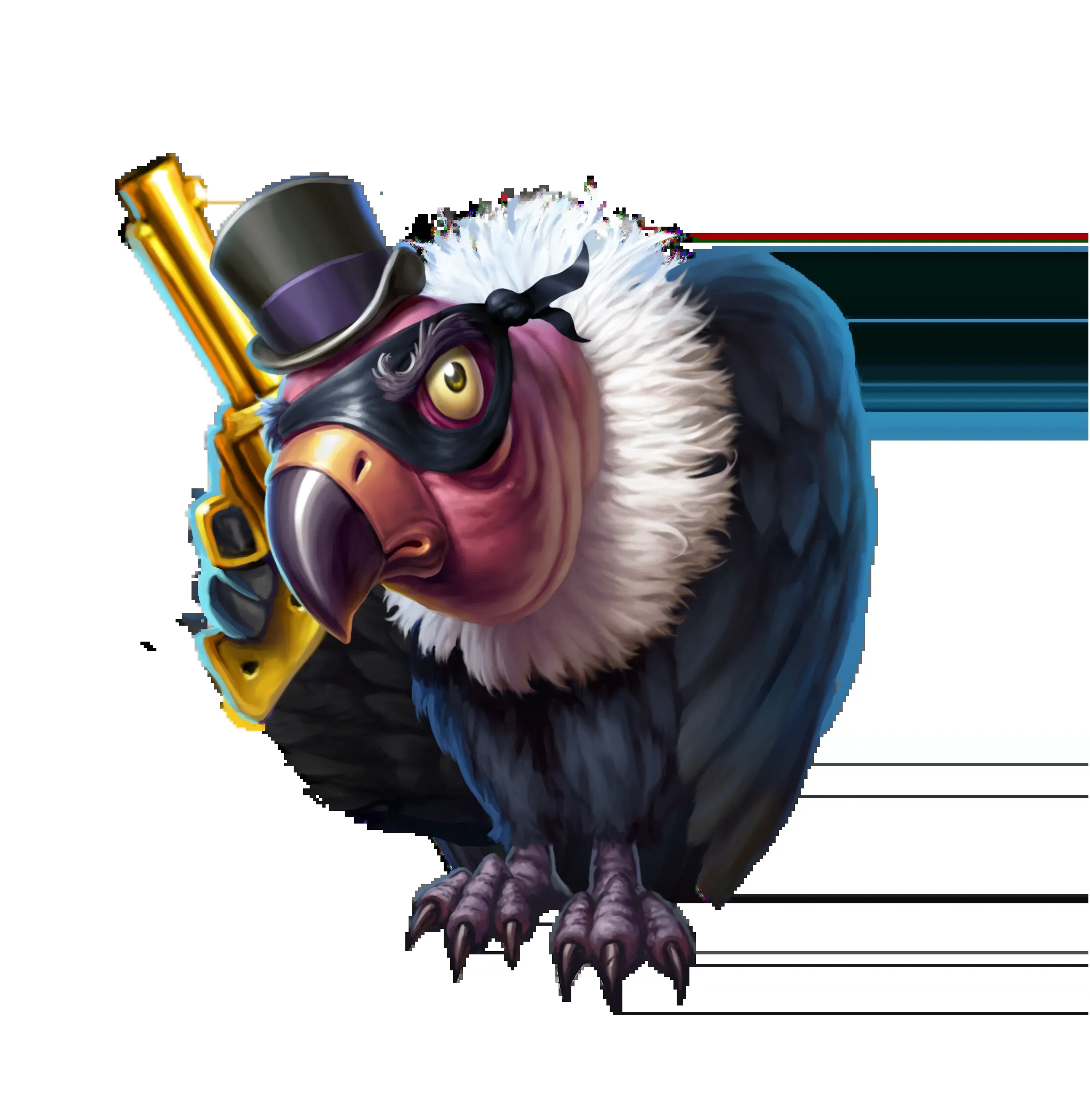 Personajul Bandit din Pirots 3