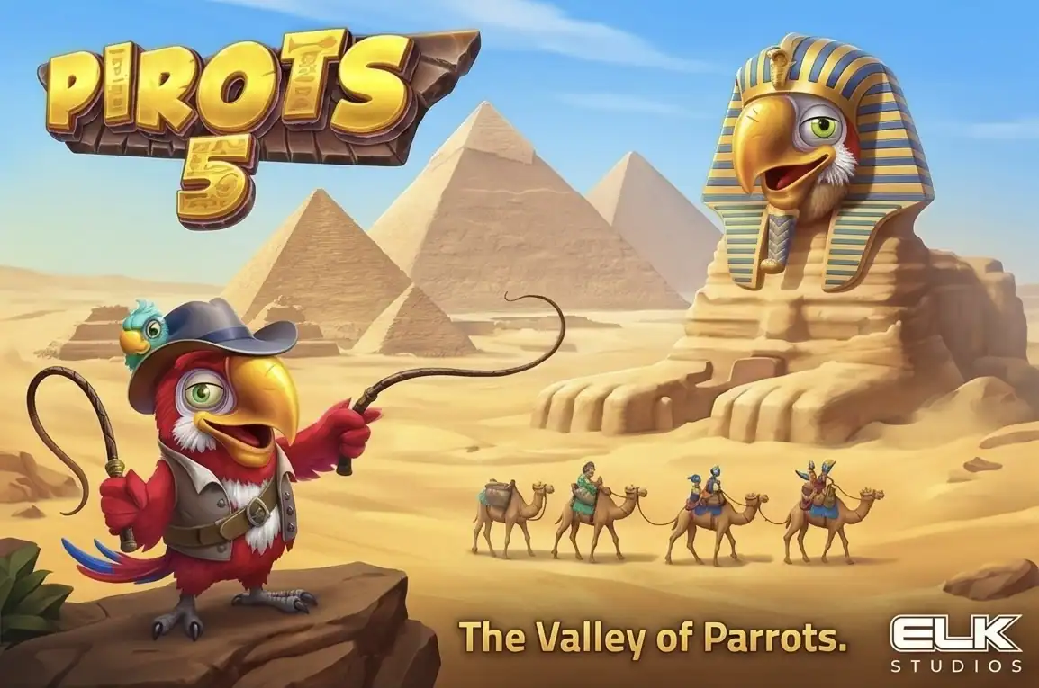 Modul de joc The Valley of Parrots din Pirots 5