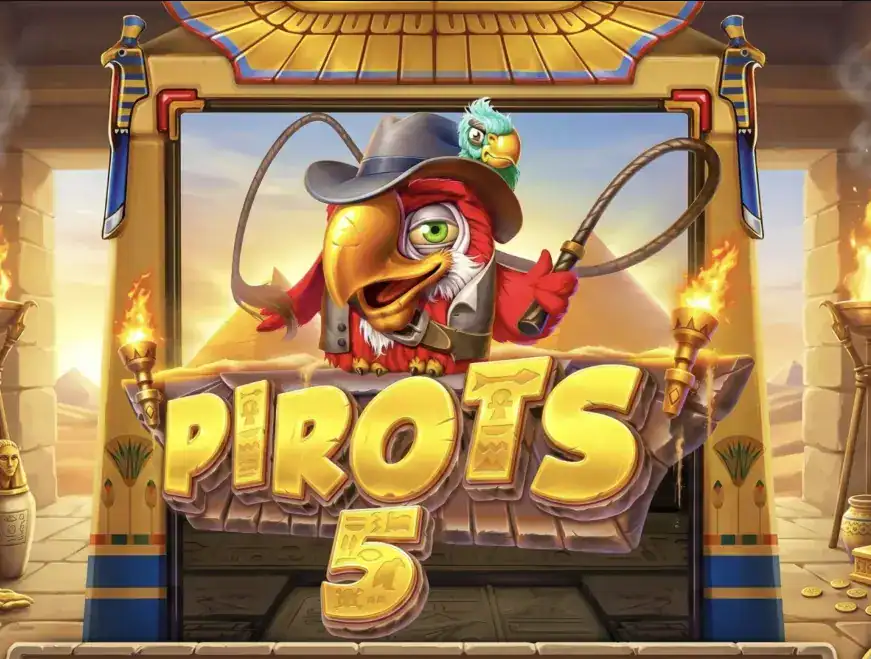 Slotul Pirots 5 – temă Egiptul Antic de la ELK Studios